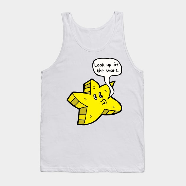 Starboi Look Up At The Stars Tank Top by casualism